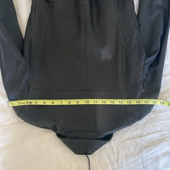 Allsaints Black Leather Jacket- Limited Edition - Picture 8 of 8